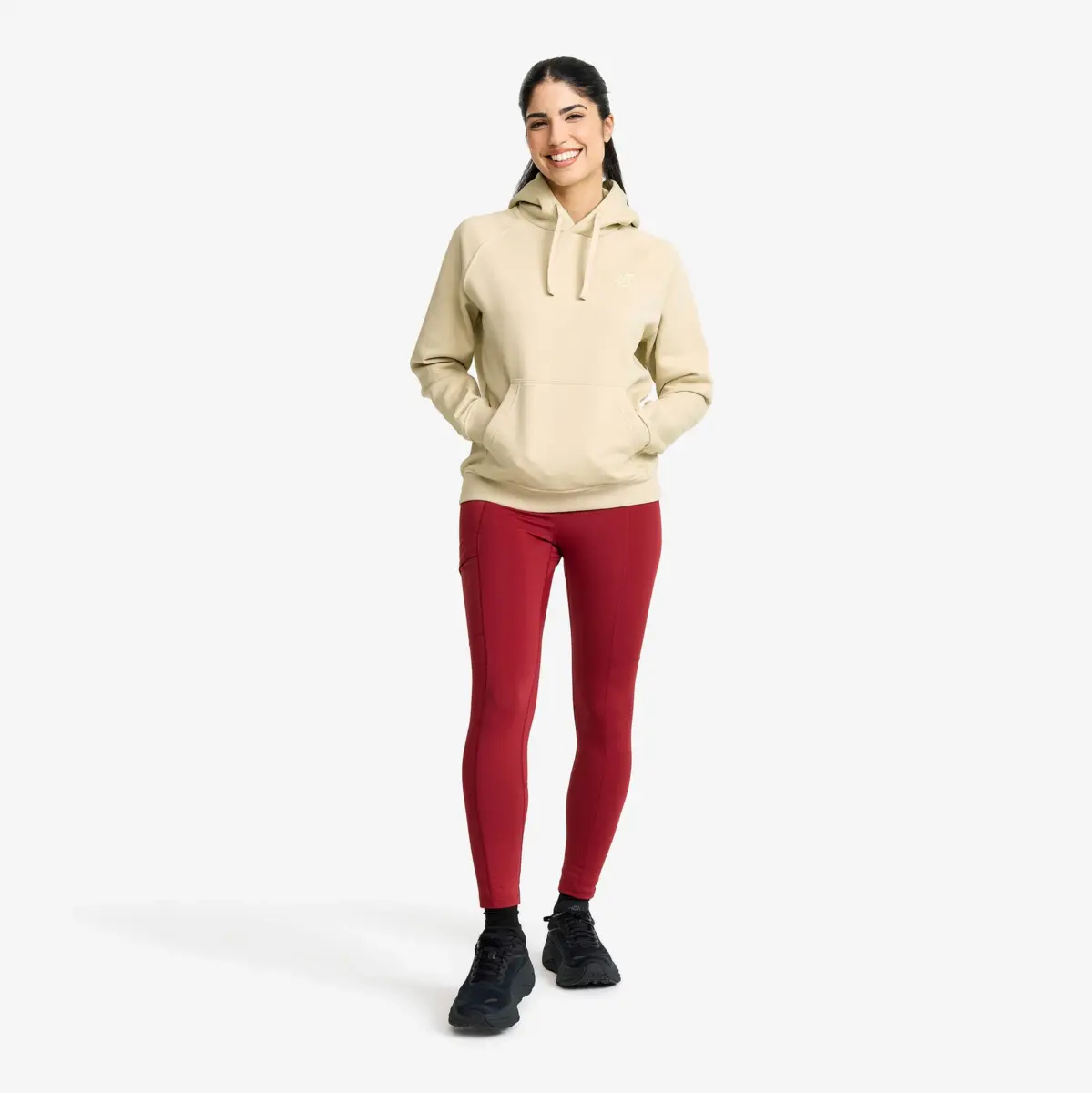 RVRC Hoodie Women Oatmeal