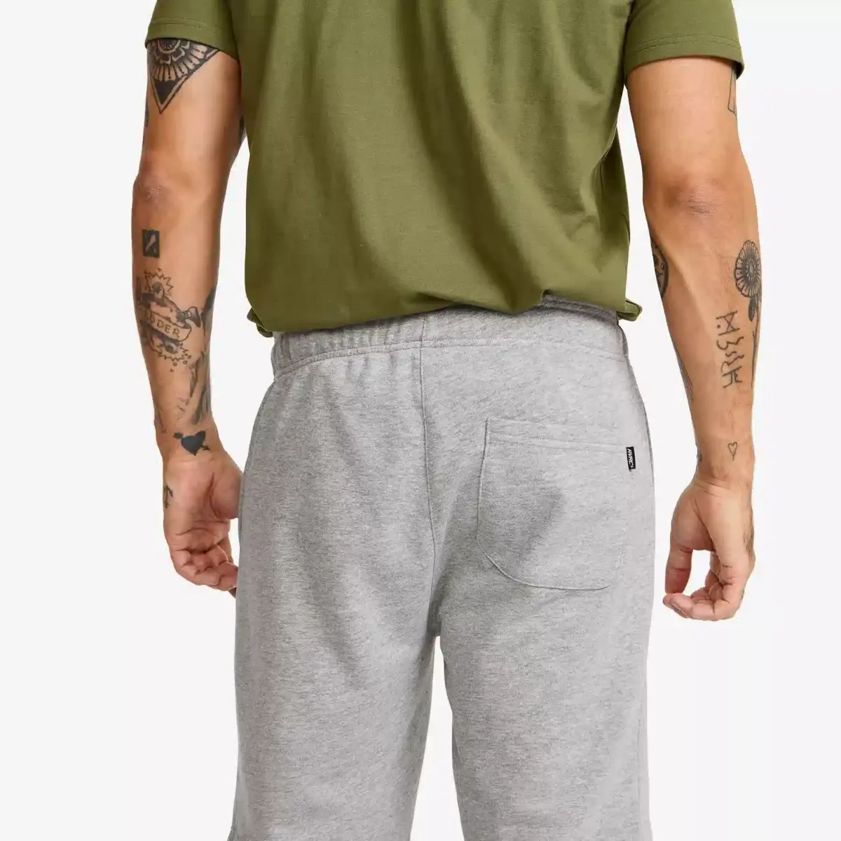 RVRC Sweat Shorts Men Grey Melange RVRC Sweat Shorts Men Grey Melange