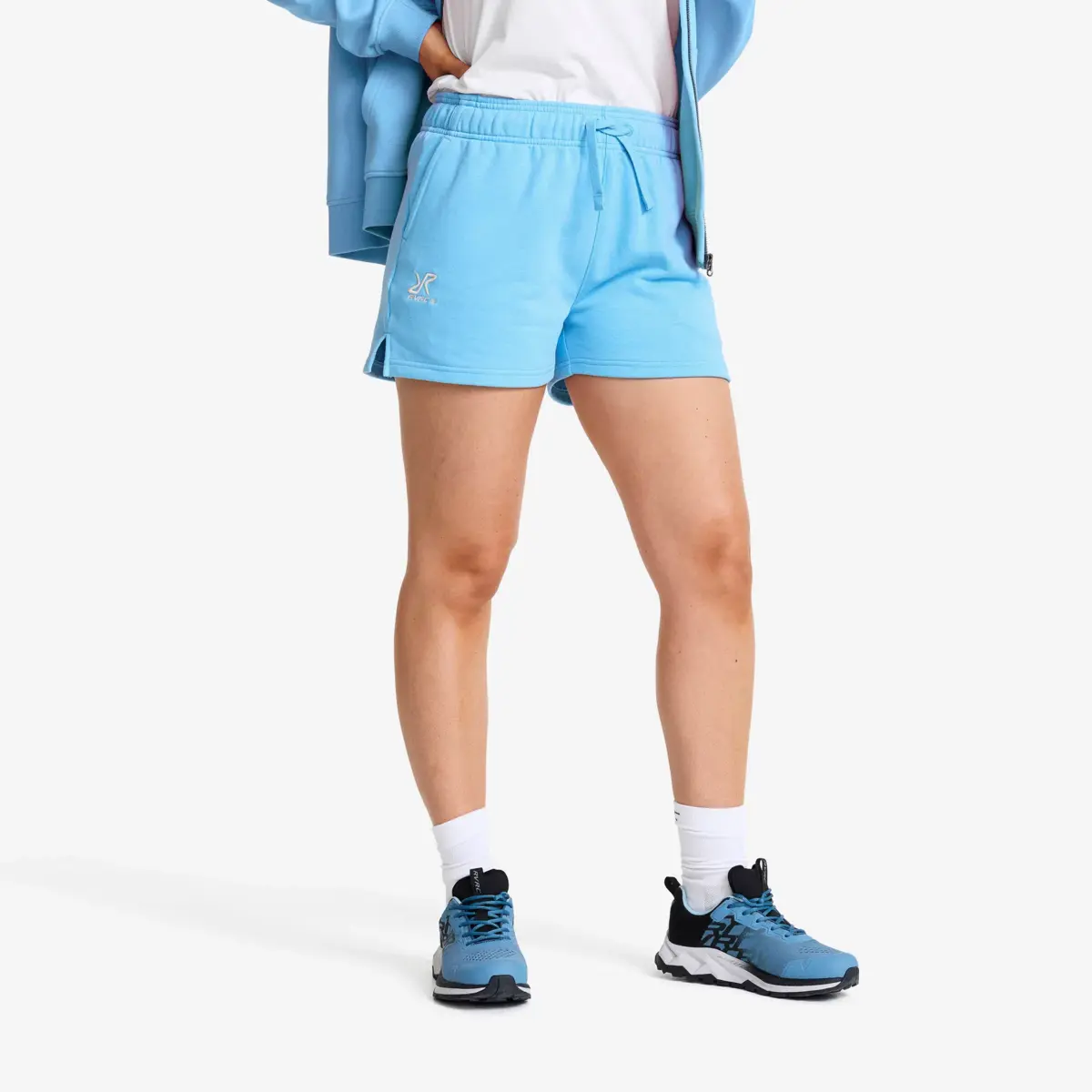 RVRC Sweat Shorts Women Alaskan Blue