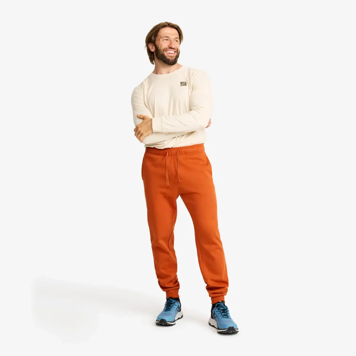 RVRC Sweatpants Herr Terracotta Brown RVRC Sweatpants Herr Terracotta Brown