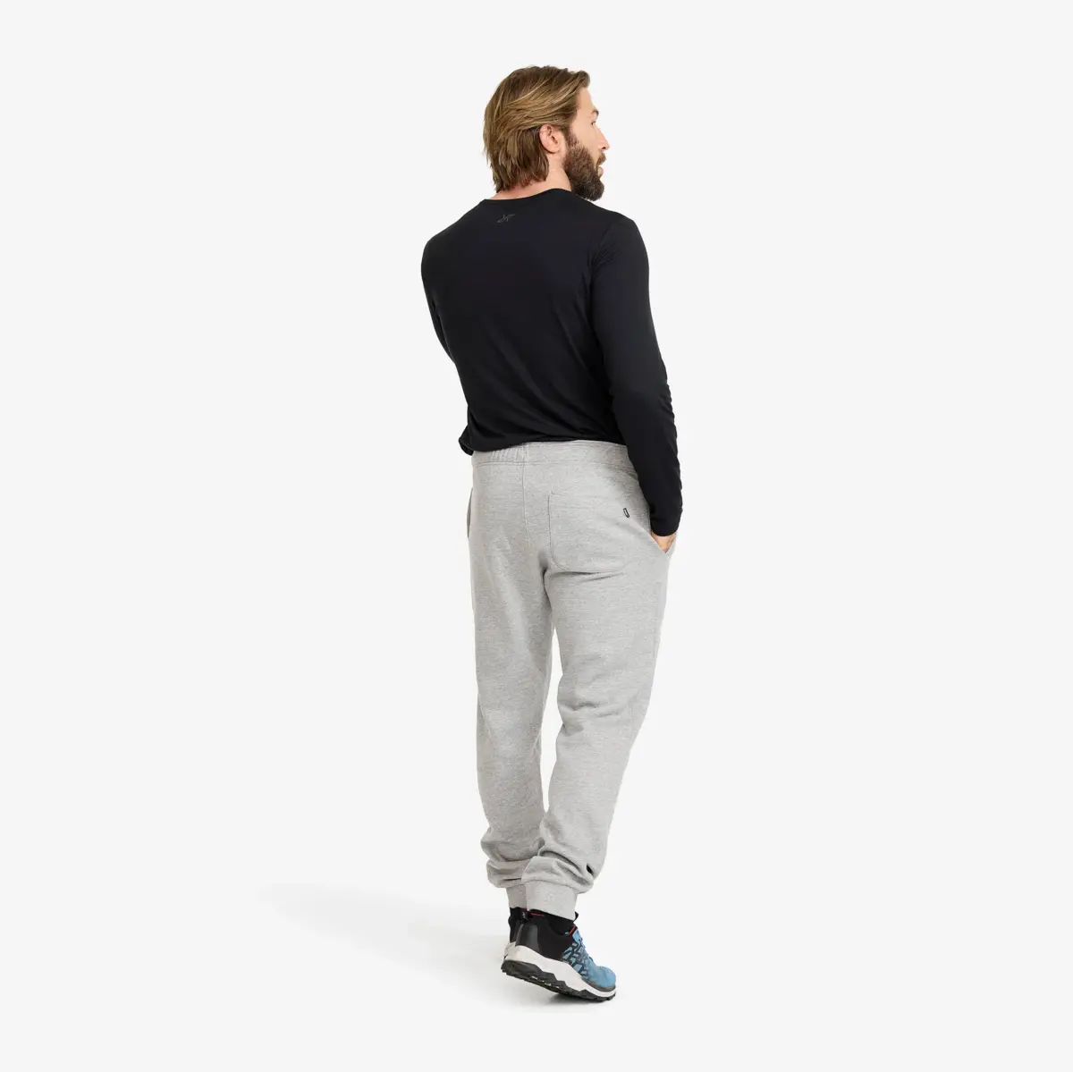 RVRC Sweatpants Men Grey Melange RVRC Sweatpants Men Grey Melange