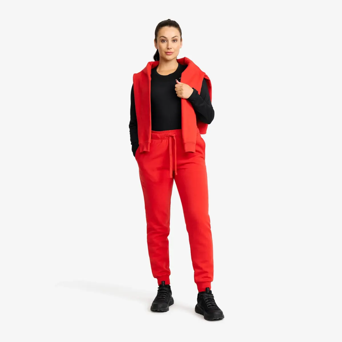 RVRC Sweatpants Women Aurora Red