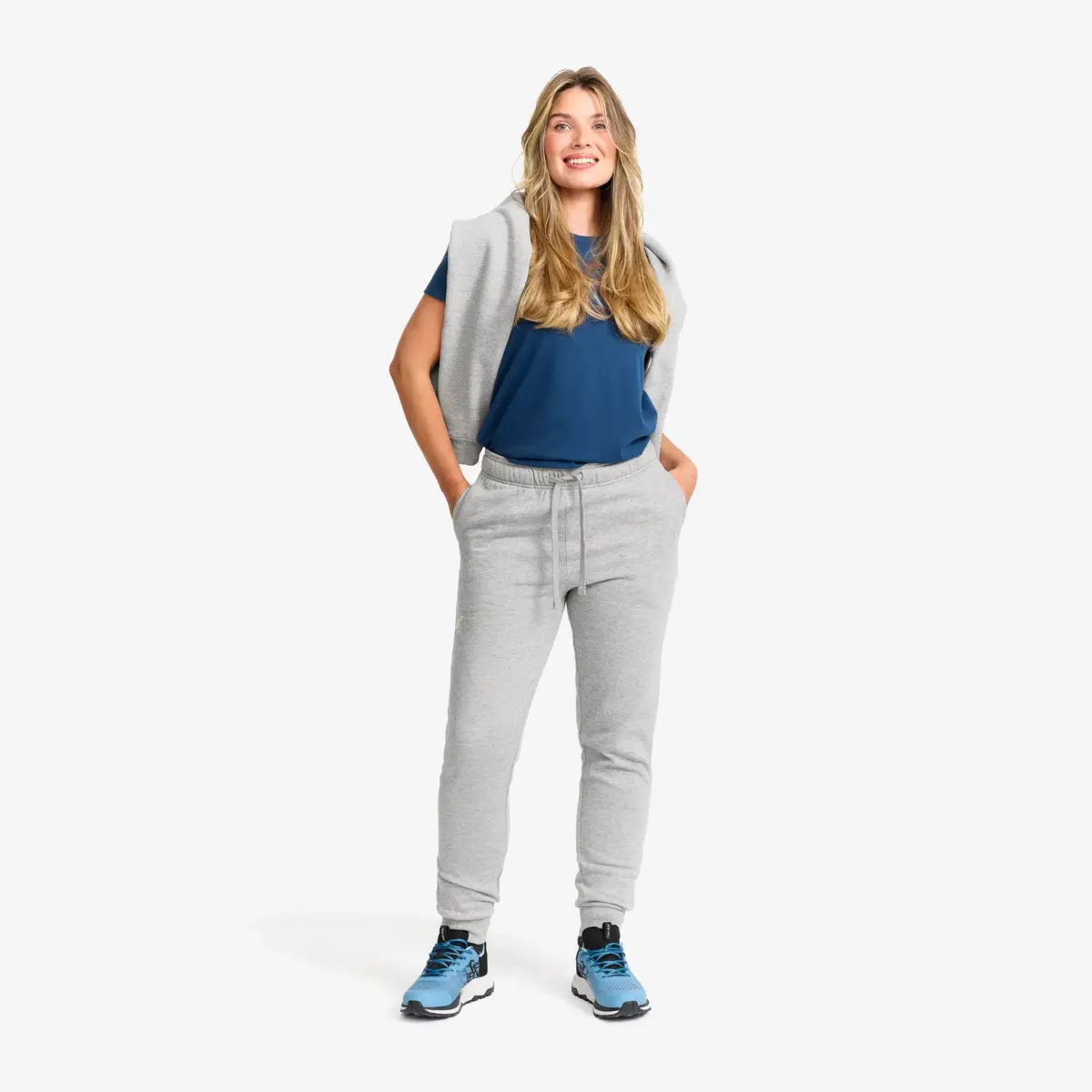 RVRC Sweatpants Women Grey Melange