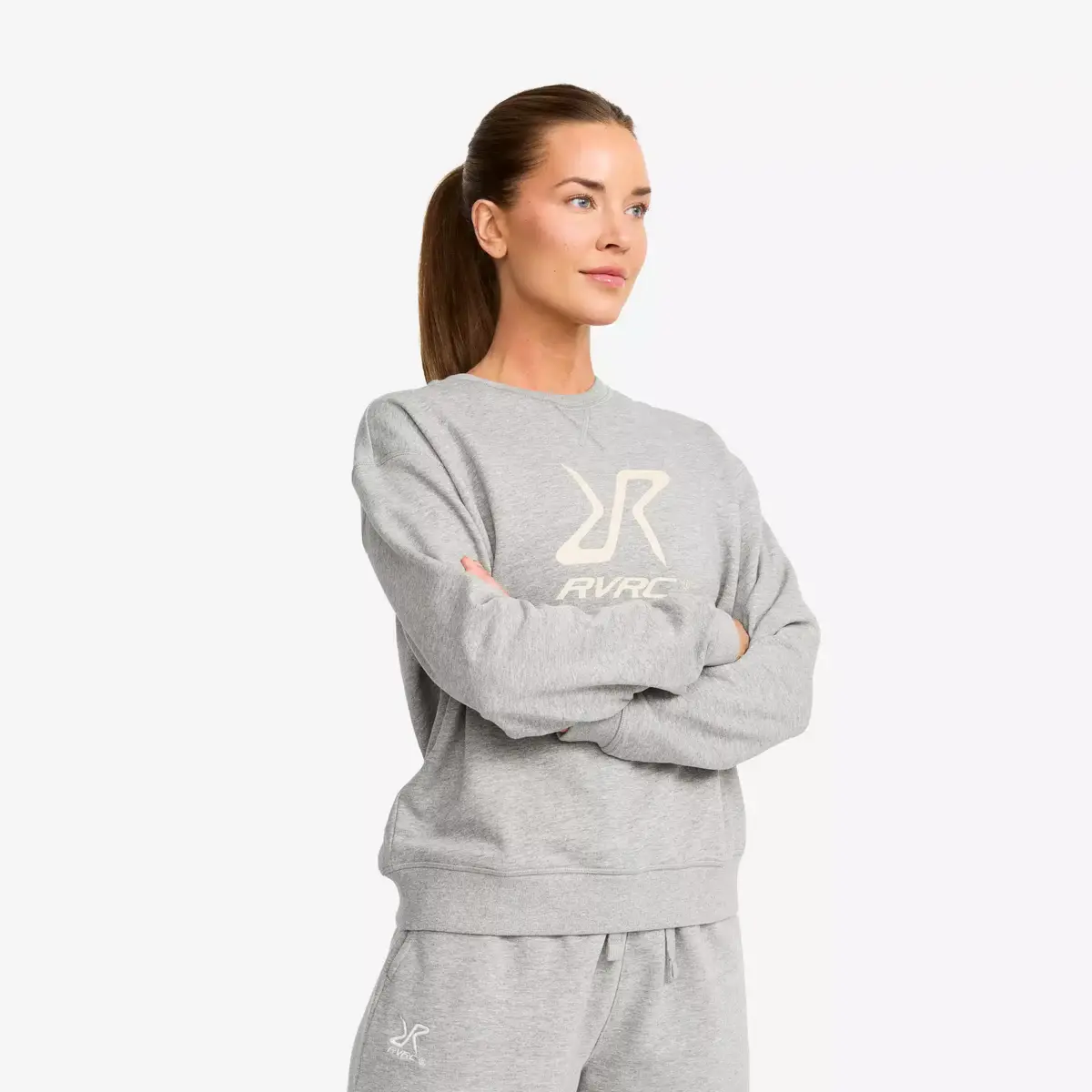 RVRC Sweatshirt för kvinnor Grå melange