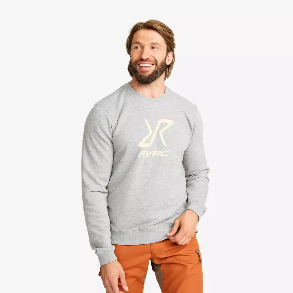 RVRC Sweatshirt Men Grey Melange