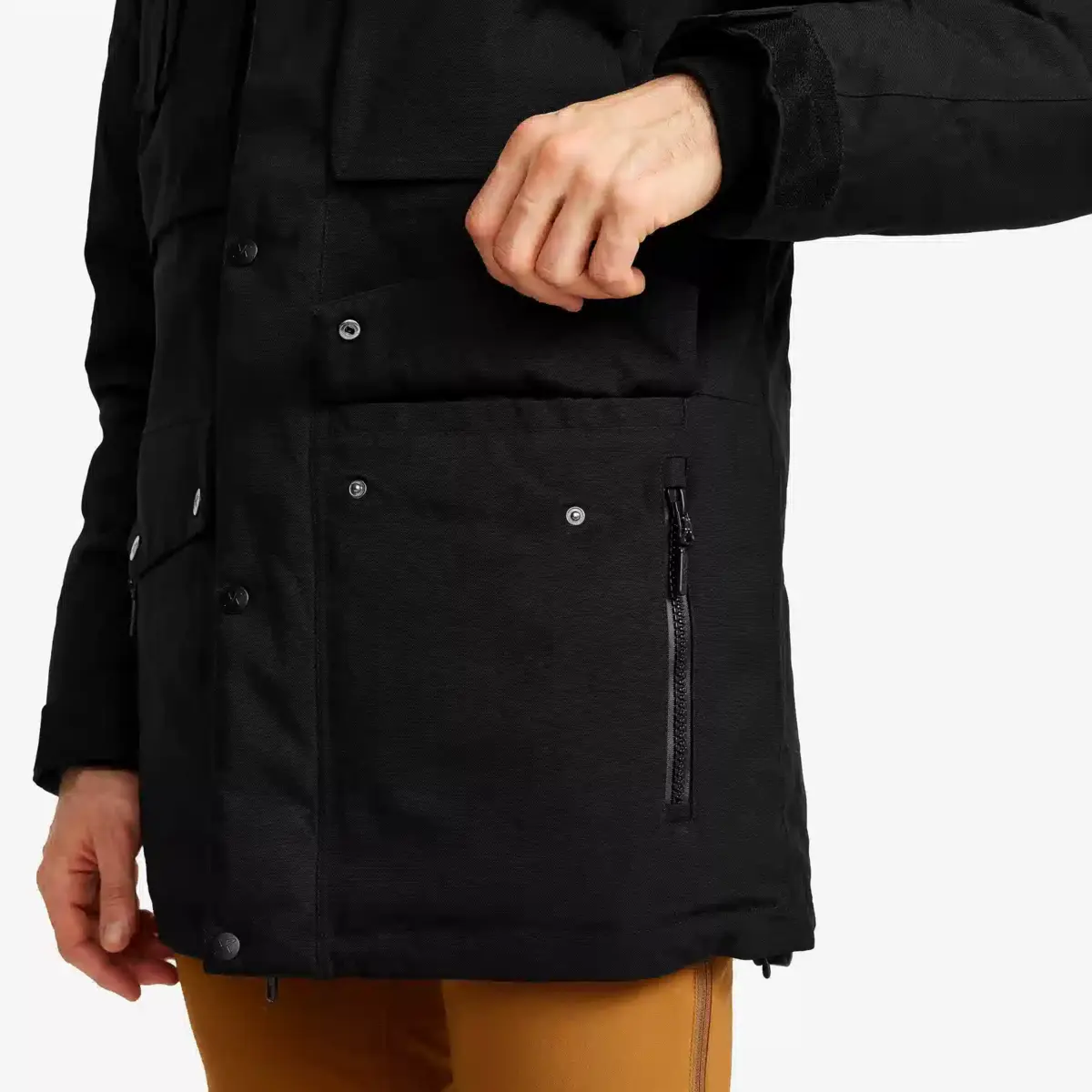 Saviour Tech 2L Insulated Parka Men Black Saviour Tech 2L Insulated Parka Men Black