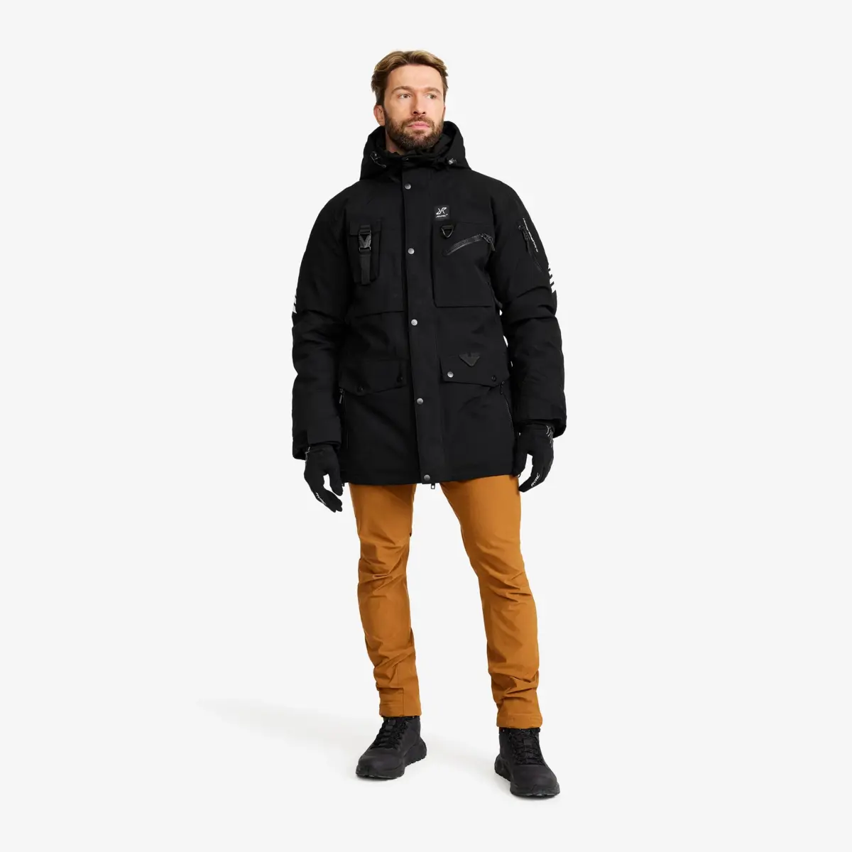 Saviour Tech 2L Insulated Parka Men Black Saviour Tech 2L Insulated Parka Men Black