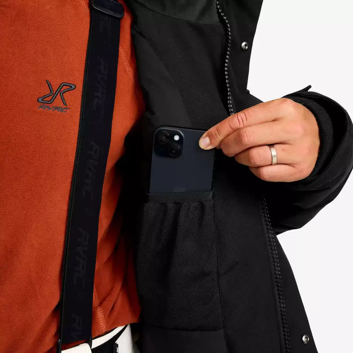 Saviour Tech 2L Insulated Parka Men Black Saviour Tech 2L Insulated Parka Men Black