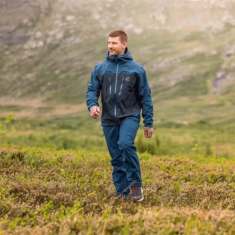 Silence Proshell 3L jacka för män Moonlit Ocean/Dark Navy