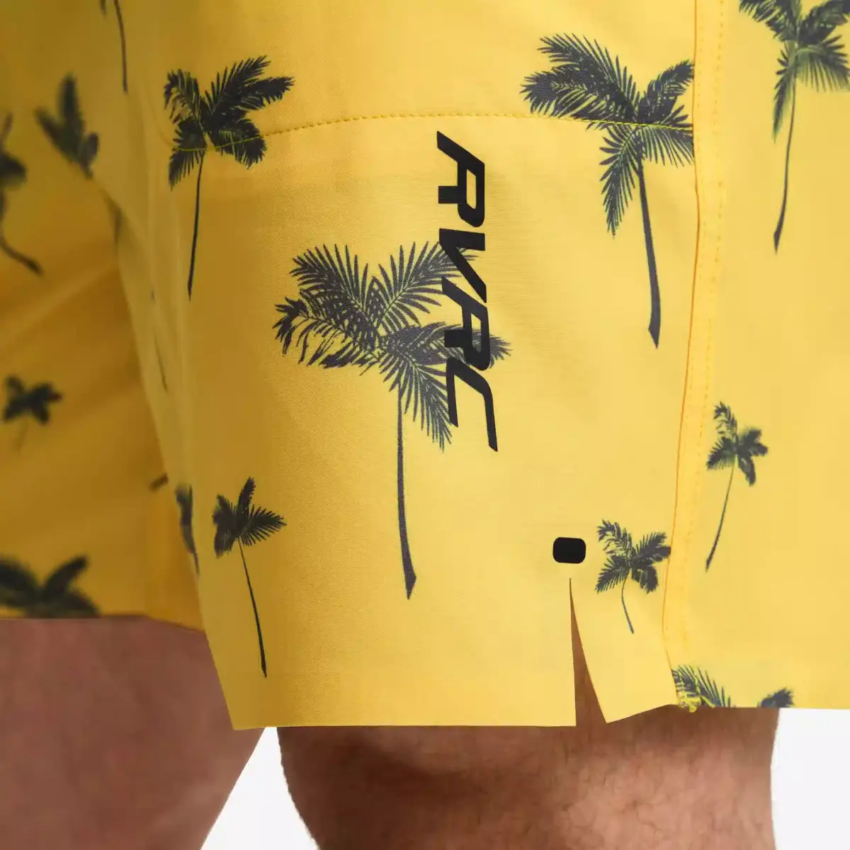 Sommarbadshorts för män Lemon Drop/Magnet Sommarbadshorts för män Lemon Drop/Magnet