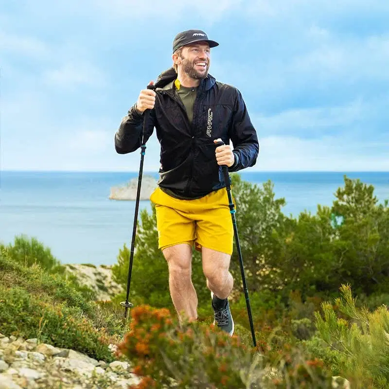 Speed Hooded Windbreaker Men Black