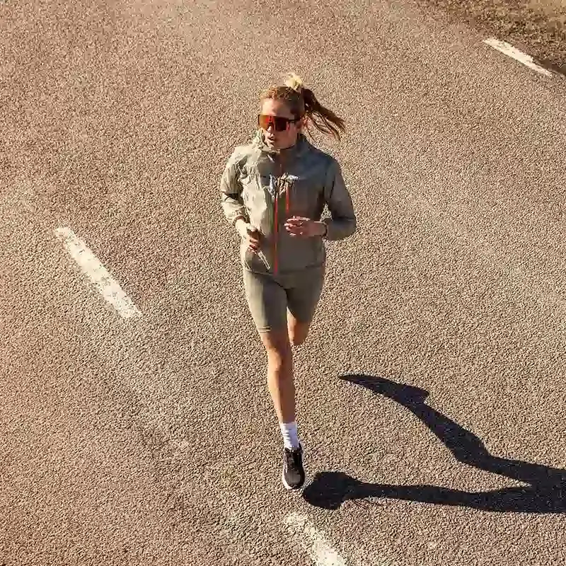 Speed Hooded Windbreaker Women Shadow