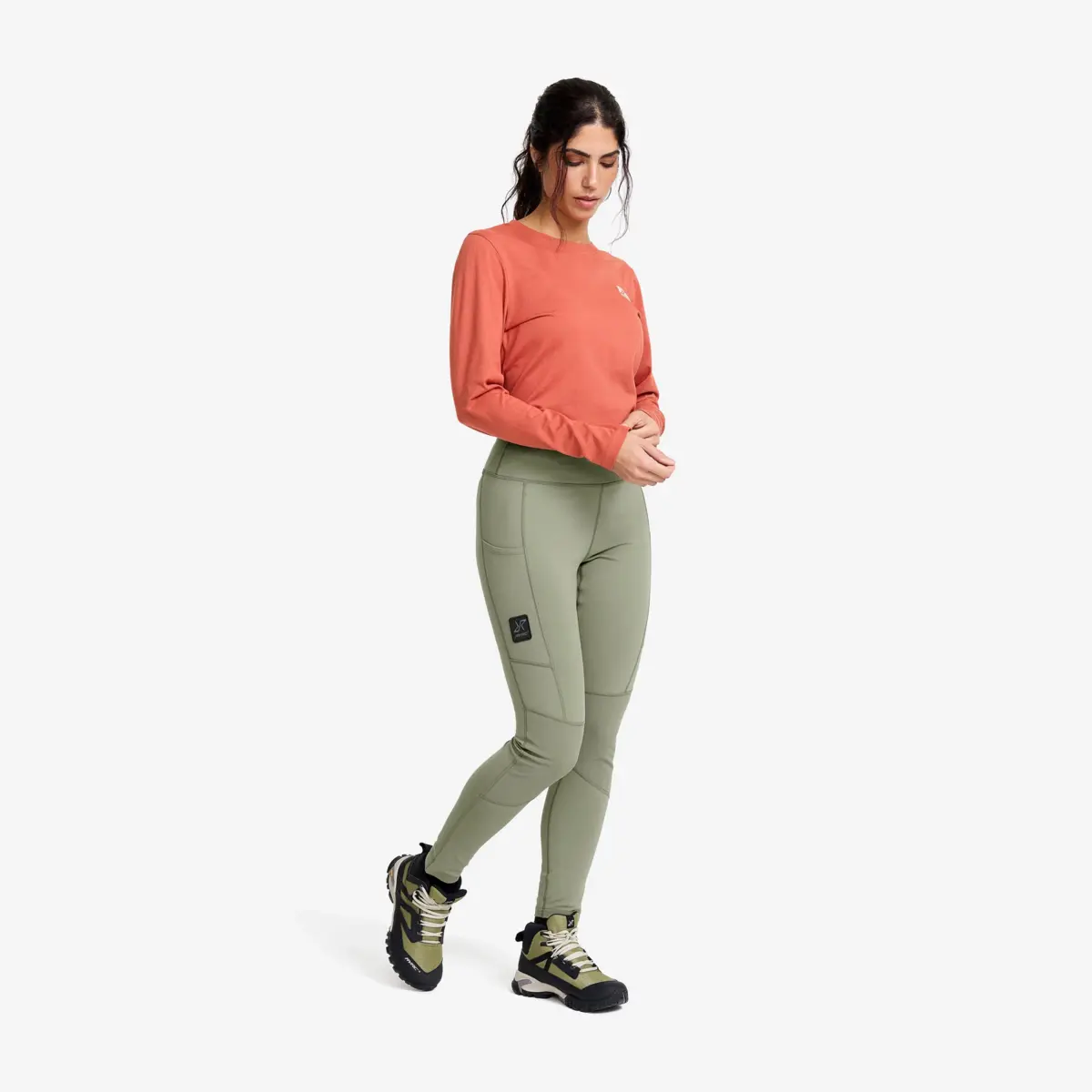 Summit Core Leggings Women Castor Grey
