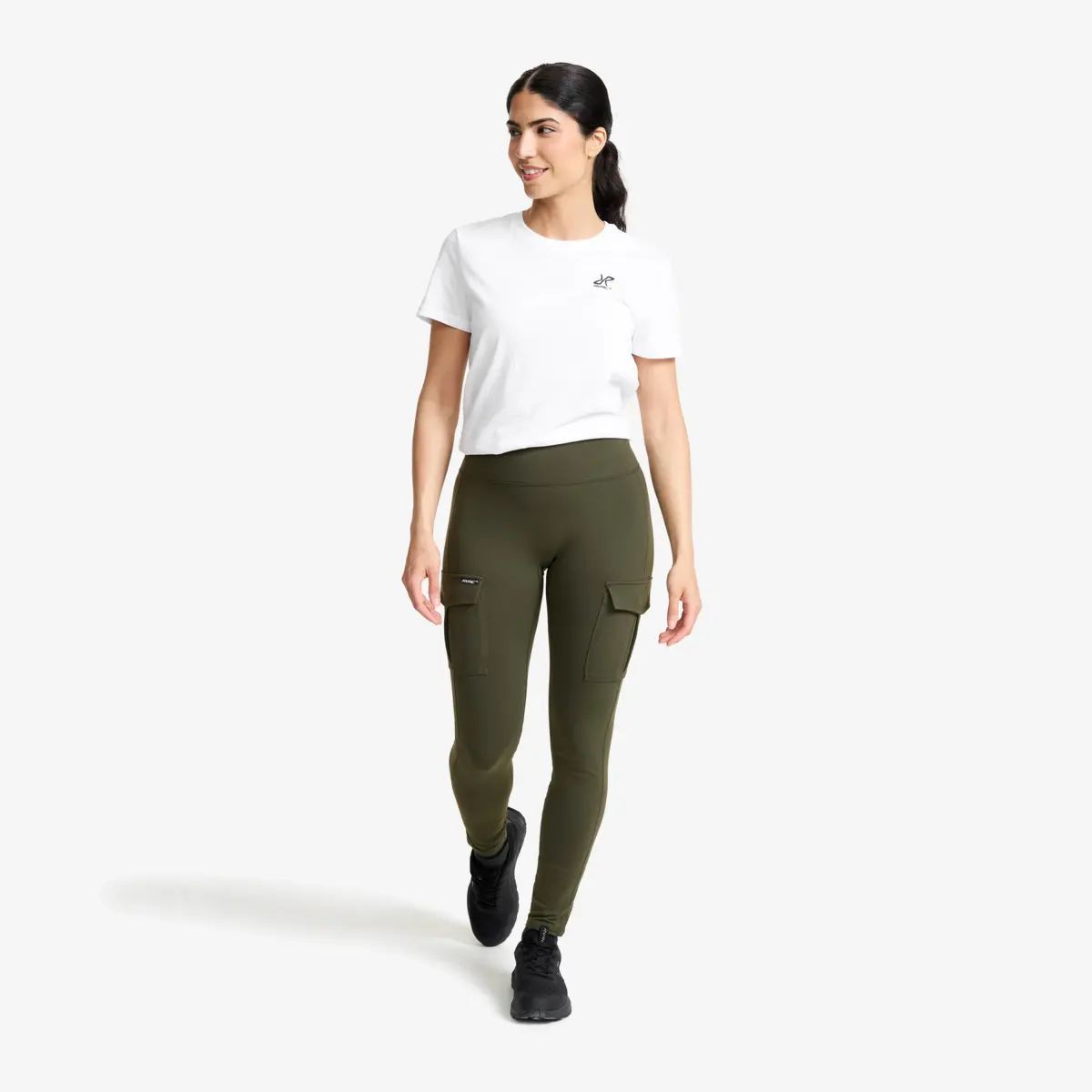 Summit Pocket Tights Women Rosin Green
