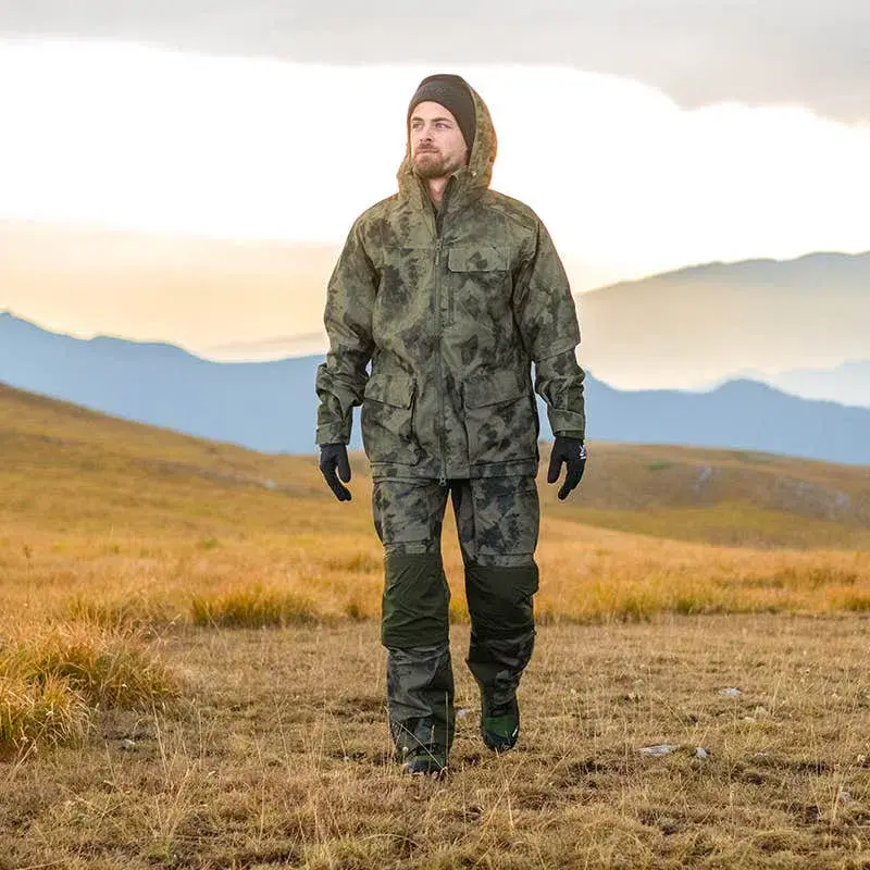 Trace Silent Pro 2L-jacka för män Camo Deep Depths