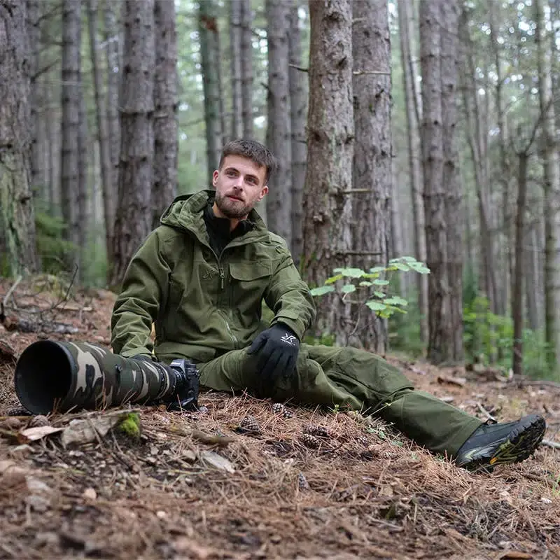 Trace Silent Pro 2L jacka för män Deep Depths