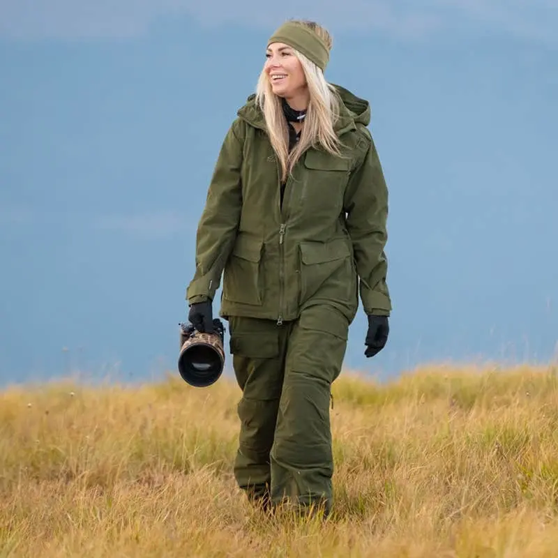 Trace Silent Pro 2L Jacket Women Deep Depths