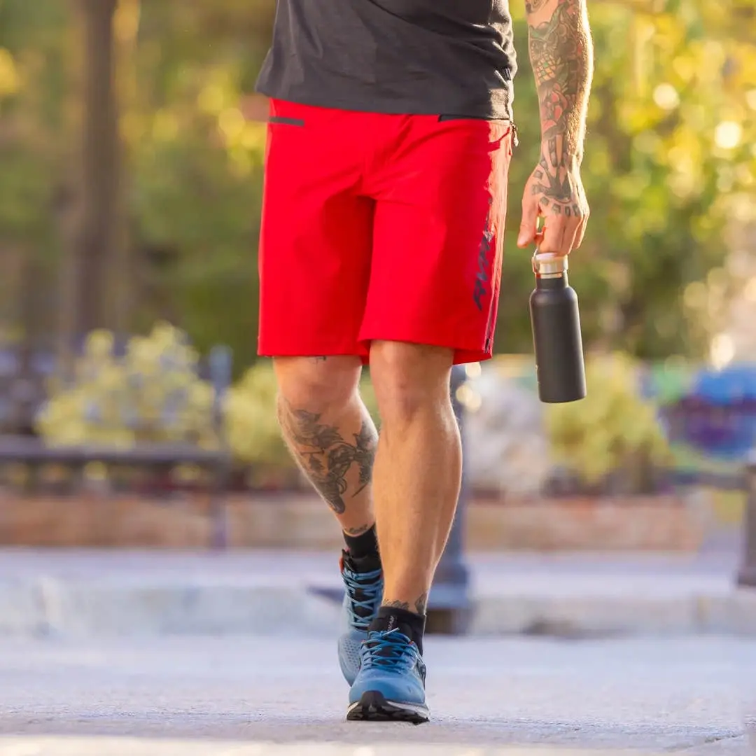 Trail Pro  Shorts Herr Mars Red/Anthracite