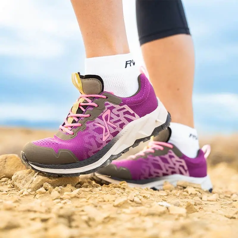 Trailknit vattentäta vandringsskor för damer Byzantium Purple