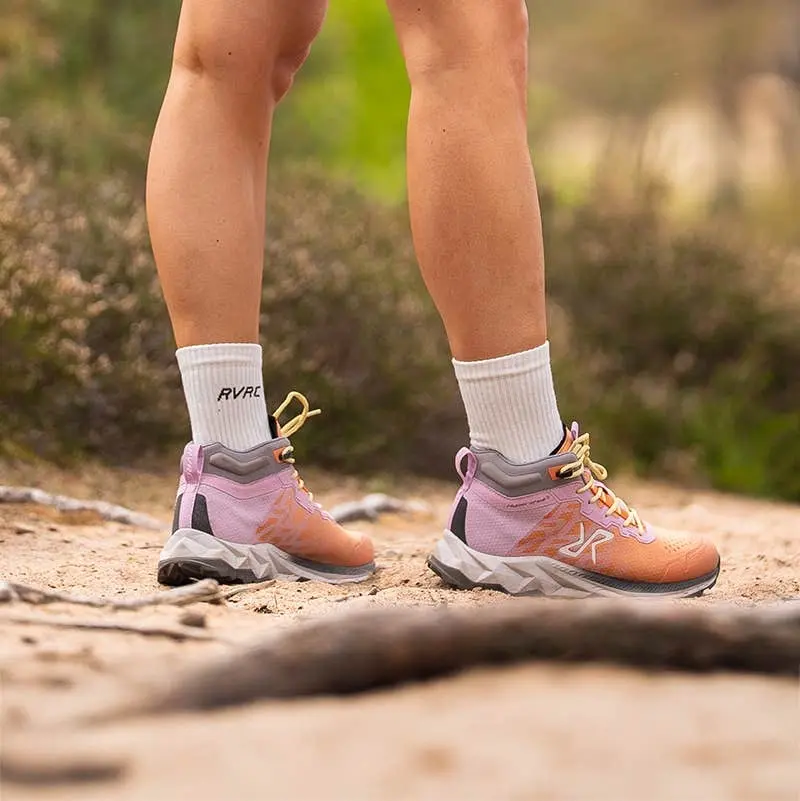 Trailknit vattentäta vandringsskor för kvinnor, kopparbrun