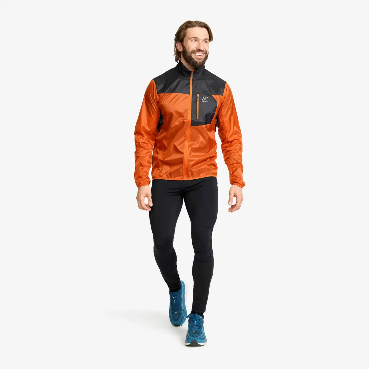 Unit Light vindjacka för män Hawaiian Sunset/Anthracite