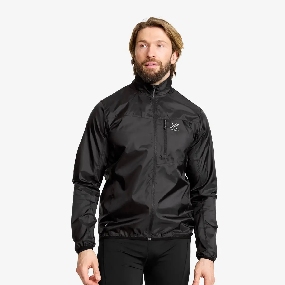 Unit Light Windbreaker Herr Svart