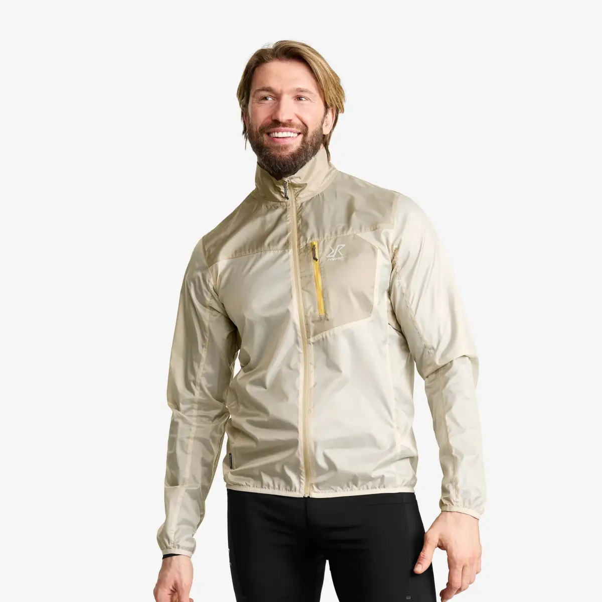Unit Light Windbreaker Men Aluminium/Peyote