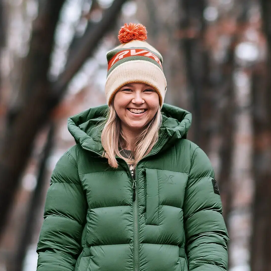 Vintermössa med logotyp  Peyote