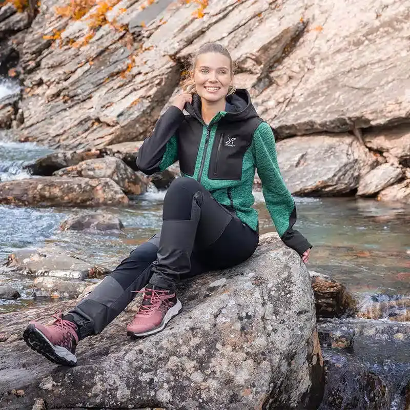 Wander Pro Wool Hoodie för kvinnor North Sea