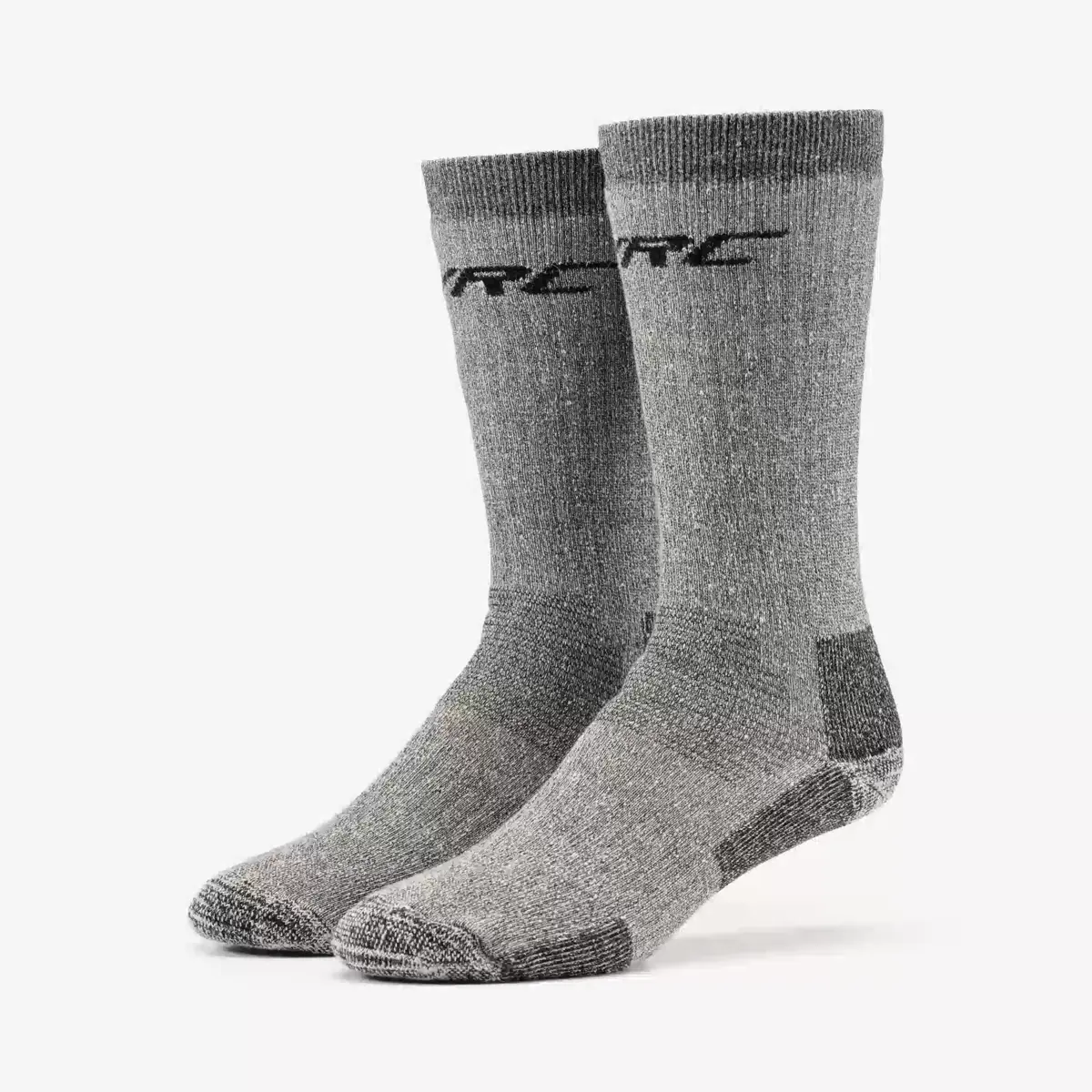 Wool Mid Terry Sock  Grey Melange